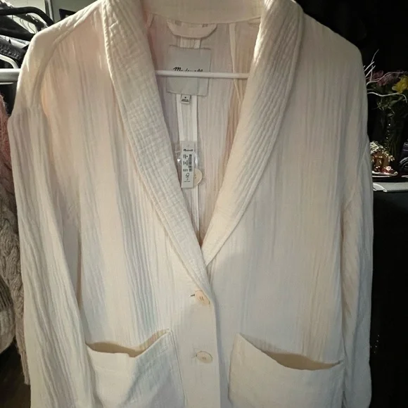 NWT MADEWELL Lightspun Dorset Blazer - Picture 6 of 7